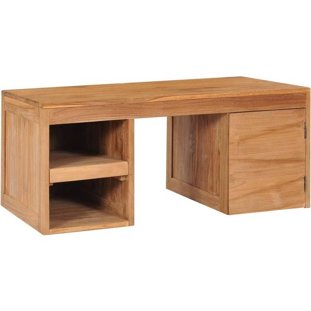 Soffbord 90x50x40 cm massiv teak