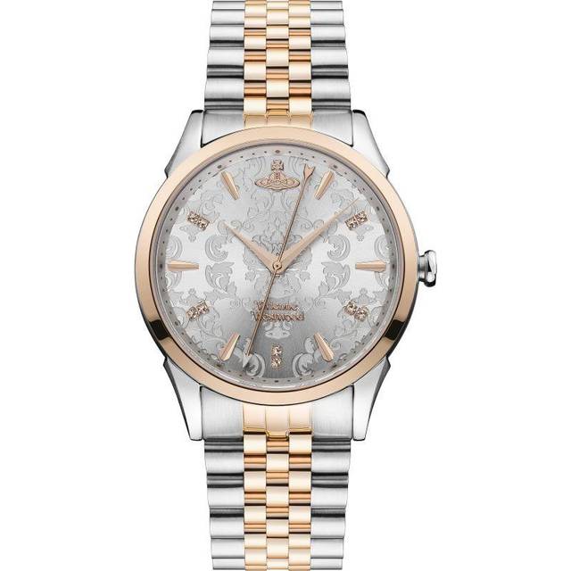Vivienne Westwood Silver & Rose Gold Wallace Watch