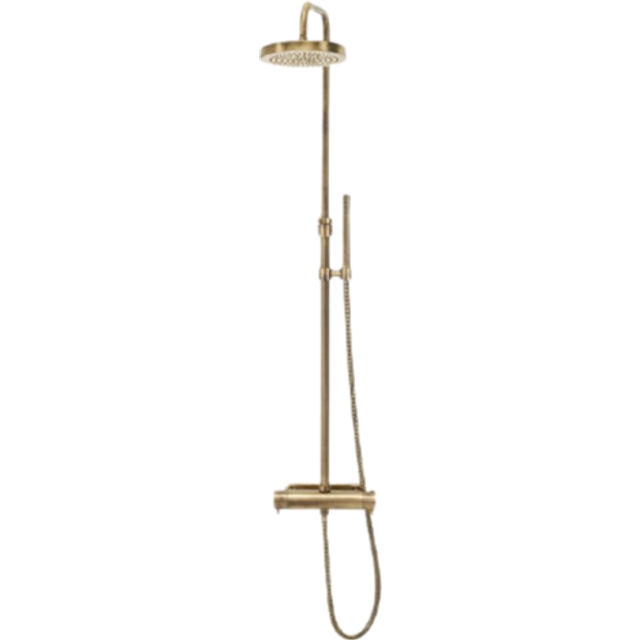 Takduschset Duschbyggarna Rondo 220 160 cc Brons