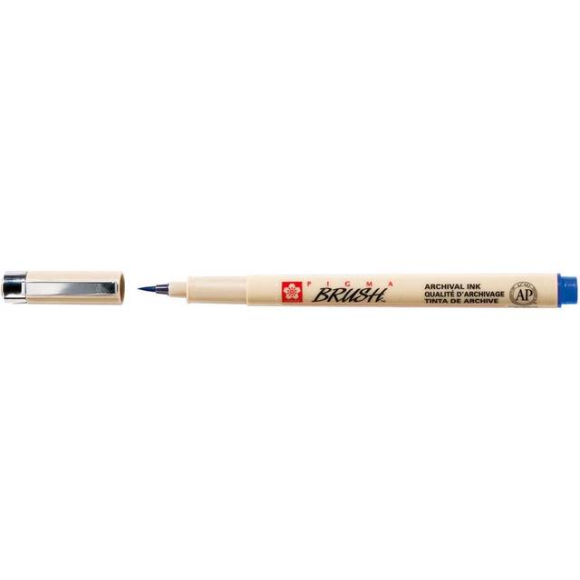 Sakura Pigma Archival Brush Pen Blue