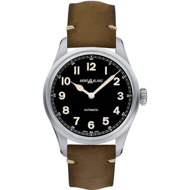 Montblanc Herrenuhr 1858 119907 - silber
