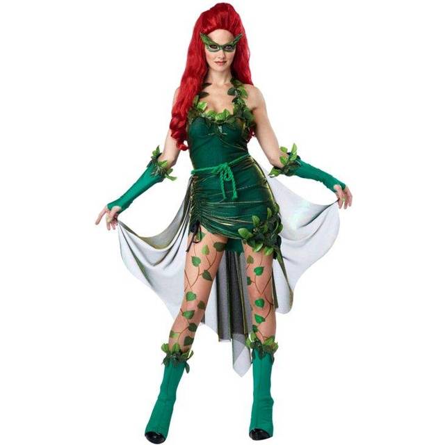 Lethal Beauty Women&#39;s Costume | Villain Costumes - Green (M)