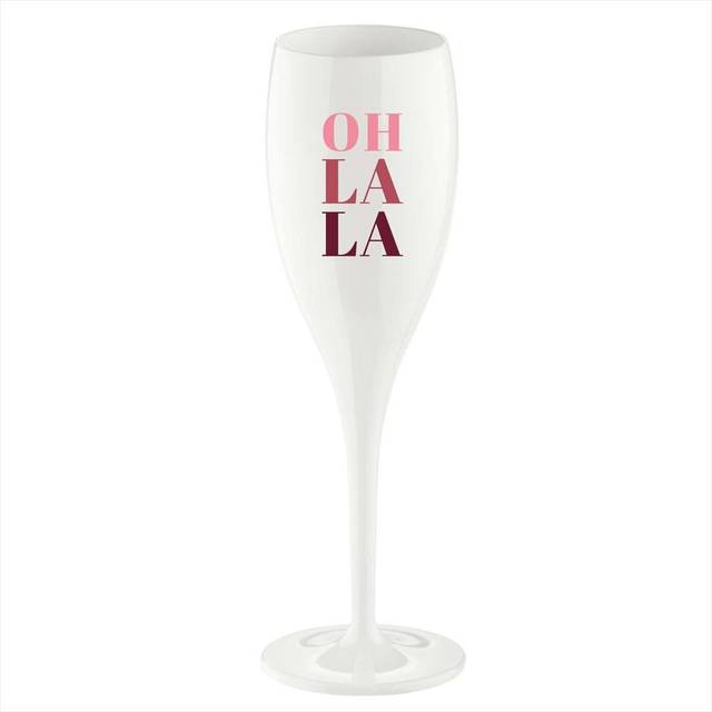 Koziol - Champagneglas 100Ml 6-Pack Oh La La
