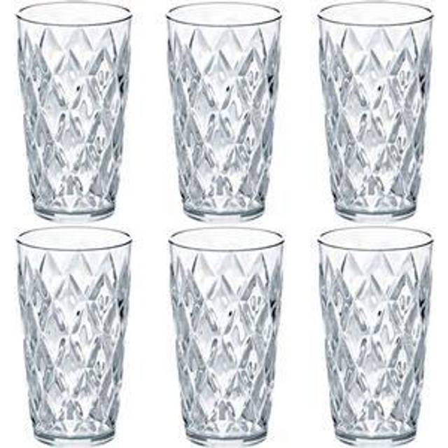 Koziol Crystal L Dricksglas 45 cl Crystal Clear 6-pack