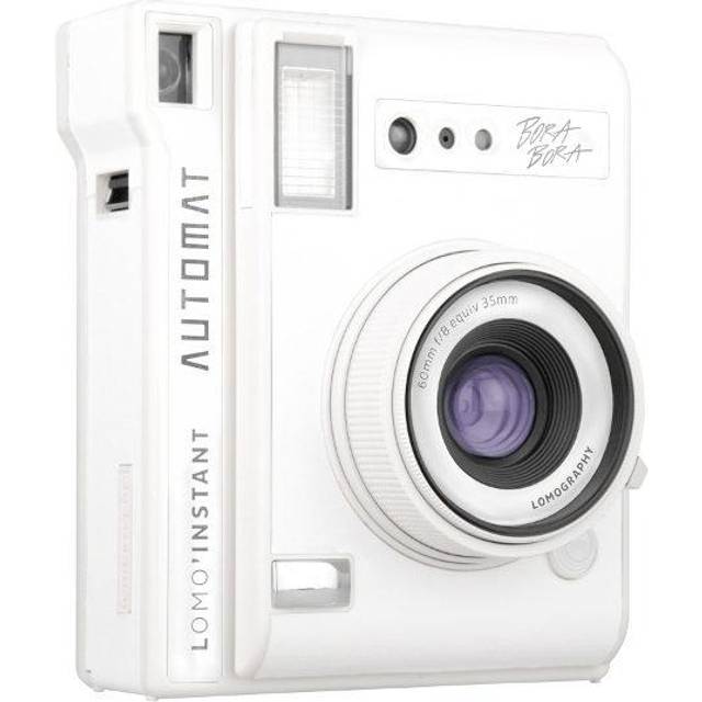 Lomography Instant Automatic 35 mm Focal Length Camera Bora Bora Edition for Photographers in White