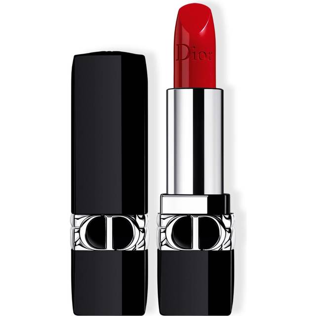 (999 Matte (Refillable)) Dior Rouge Dior Lipstick  0.12oz/3.5g New With Box