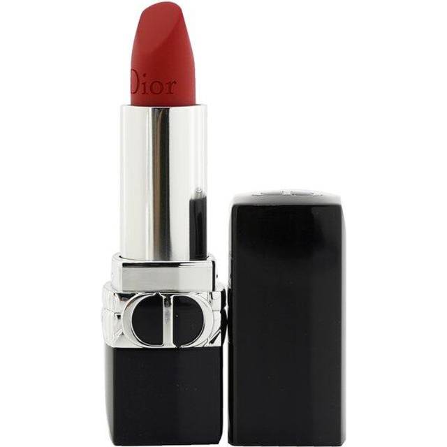 Dior 888 Strong Red Rouge Matte Refillable Lipstick 3.5g