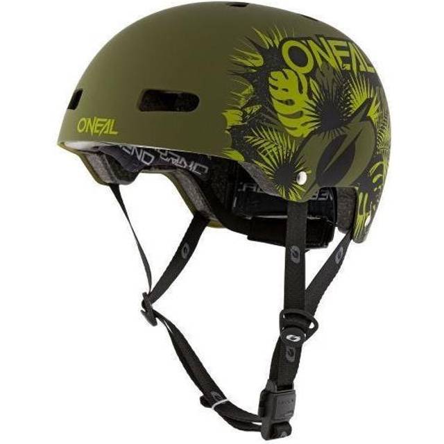 O'NEAL | Mountainbikehjälm | Barn | Enduro All-Mountain | ABS skal, Fidlock magnetisk stängning, stora ventilationsöppningar | Dirt Lid Helmet Youth Regular | Grey | Storlek M