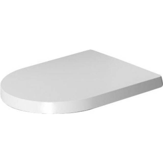 Duravit Me By Starck Toilet Seat And Cover; White, White