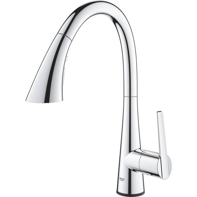 Grohe Zedra Touch Electronic Chrome Pullout Kitchen Sink Mixer Tap 302