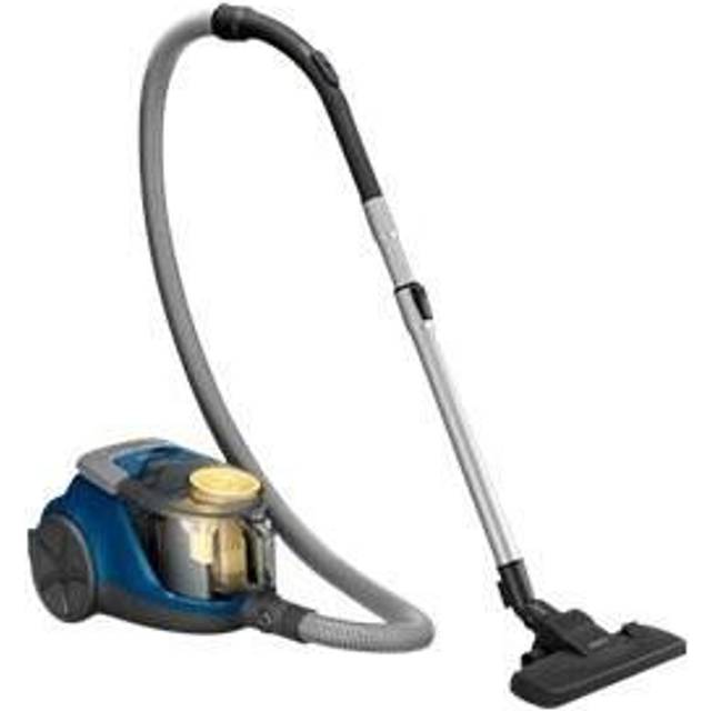 Philips 2000 Series XB2125 Dammsugare Behållare 1,3 liter Mörkblå/Gul