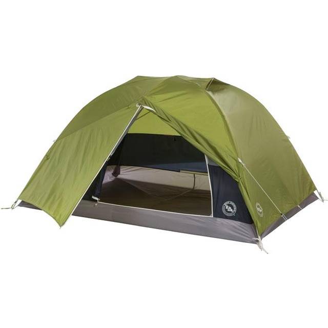 Big Agnes Blacktail 3 Lightweight Backpacking Tent, 3P Green - Green/Grey