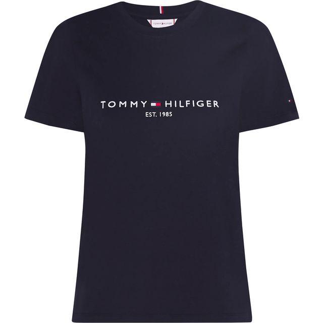 Tommy Hilfiger  T shirt HERITAGE HILFIGER CNK RG TEE  - EU XS - Blue - EU XS