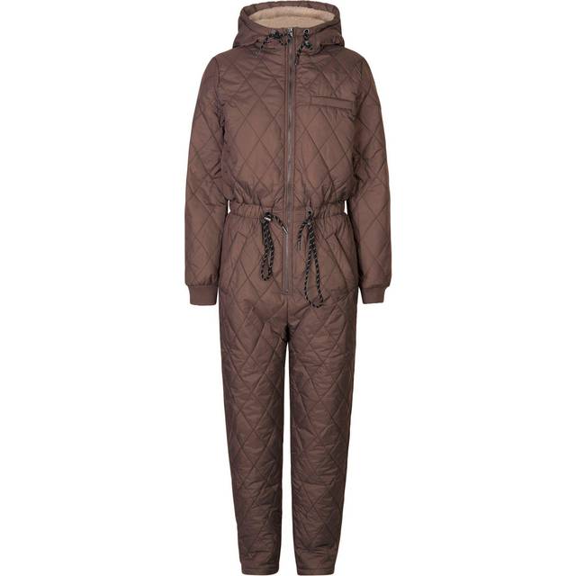 Global Funk Isolde Teddo Jumpsuit - Dark Mocca