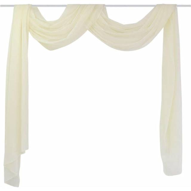 vidaXL Voile Drape 140x600 cm Royal Blue