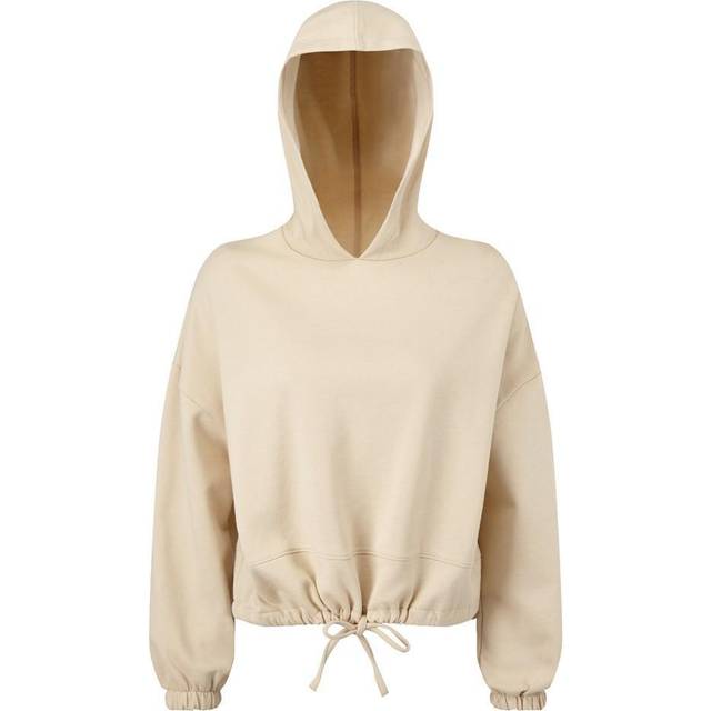 TriDri Womens Cropped Oversize Hoodie - Nude - xs