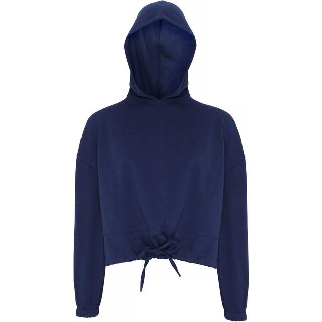 TriDri Womens Cropped Oversize Hoodie - Navy - 2xl