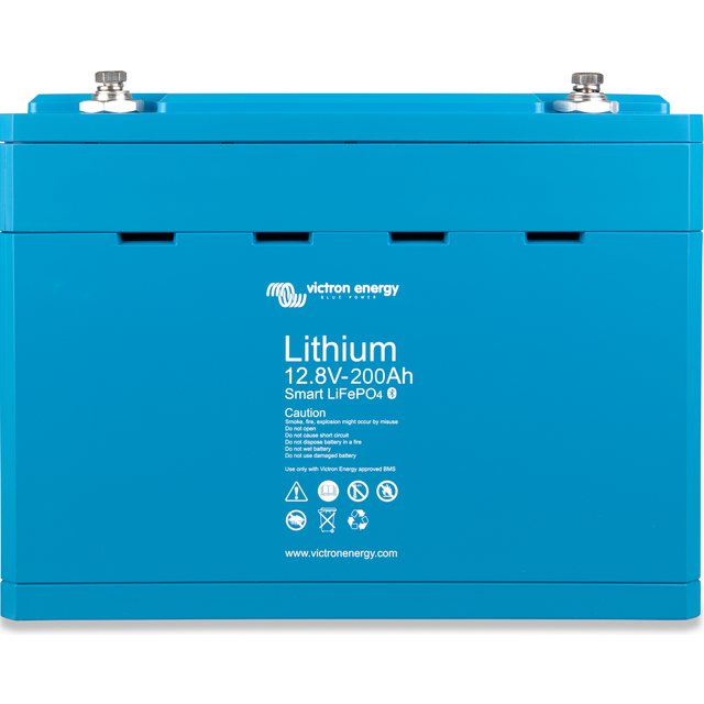 Victron Energy - Lithium Batteri 12,8V/200Ah Smart Bluetooth