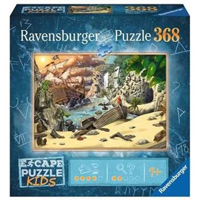 Pirate's Peril Escape Room Mystery Challenge Jigsaw Puzzle for Kids and Adults Age 9 Years Up - 368 Pieces