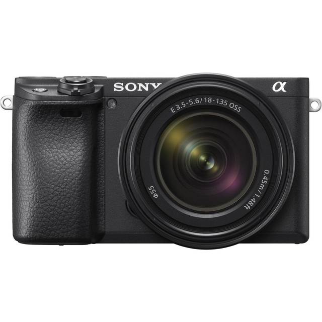 Sony Alpha a6400 Mirrorless Digital Camera with 18-135mm Camera Lens in Black