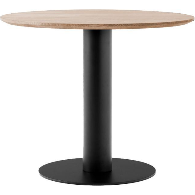 &Tradition In Between SK11 matbord svartlackad ek, mattsvart metallstativ