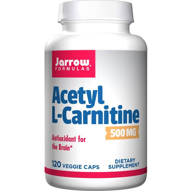 Jarrow Formulas  Acetyl L-Carnitine  500 mg  60 Veggie Capsules