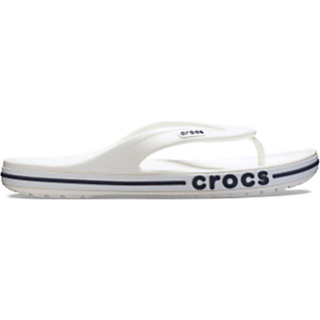 Crocs | Unisex | Bayaband | Flips | White / Navy | M10 - White/Navy