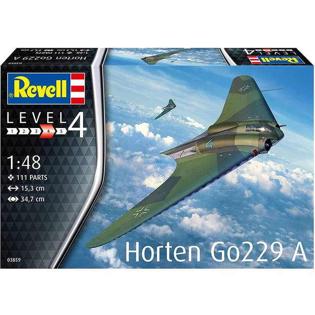 Revell 03859 Horten Go229 A-1 Flying Wing 1/48 Scale Model