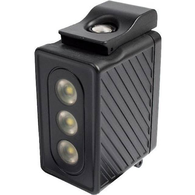 Vattentät Blixt till GoPro med SOS-funktion