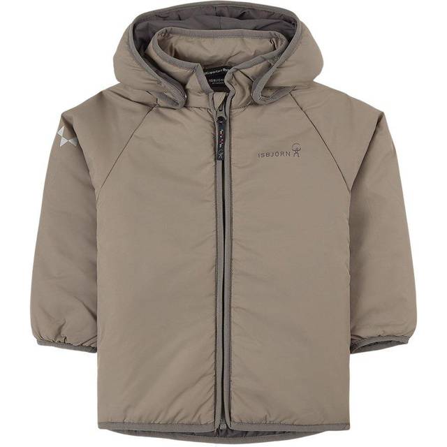 Isbjörn Kid's Frost Light Weight Jacket Syntetjacka Barn Storlek 86/92 Färg brun/grå