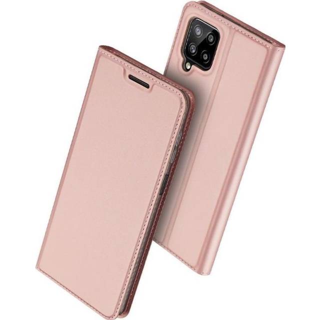 Dux Ducis Skinpro PlÃ¥nboksfodral Galaxy A22 4G - Gold