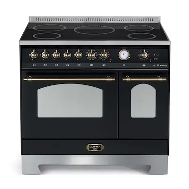 Spis - Dolce Vita 90 cm (2 ugnar) (Svart/Brons) Gas