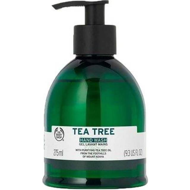 Tea Tree Vegan Anti- Bacterial Hand Wash with Purifying Tea Tree Oil Green Scent 275 ml