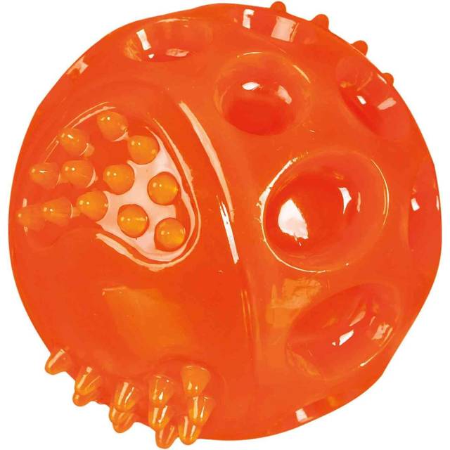 Flashing Ball, Thermoplastic Rubber (tpr) 6.5cm (random Color) - Ball Trixie -  ball trixie flashing rubber dog toy puppy 33643 floating thermo