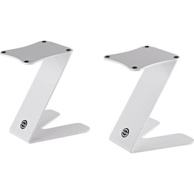 K&M 26773 Table Monitor Z-Stands White