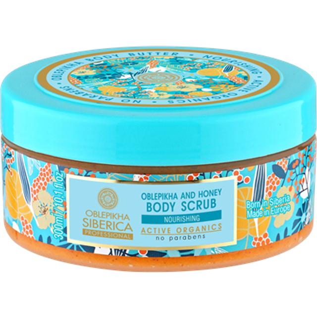 Natura Siberica Oblepikha & Honey Body Scrub 300g 300ml