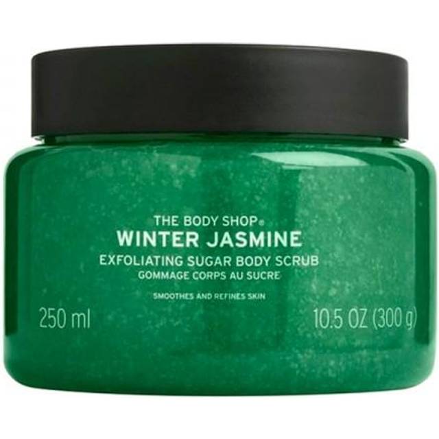 The Body Shop Winter Jasmine festive BODY SCRUB 300g Special Edition 2020 MOISTURISER WARM, SWEET VANILLA SCENT VEGAN