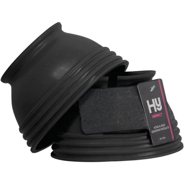 HyIMPACT Ringed Over Reach Boots - Hot Pink / S