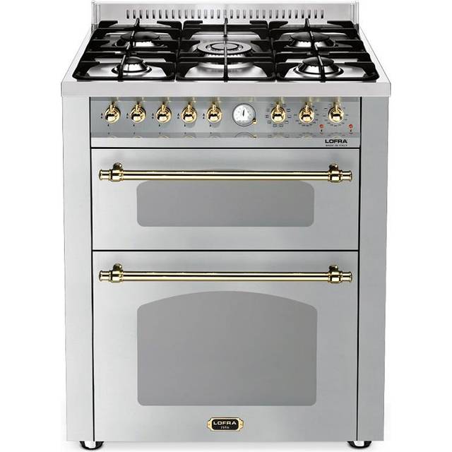 Spis - Dolce Vita 70 cm (2 ugnar)(Rostfri/Mässing) Gas
