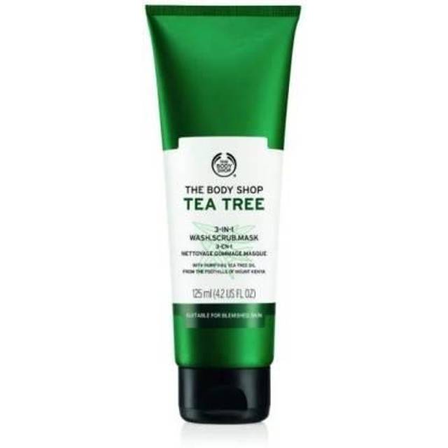 The Body Shop Tea Tree 3-In-1 Wash Scrub Mask 125ml