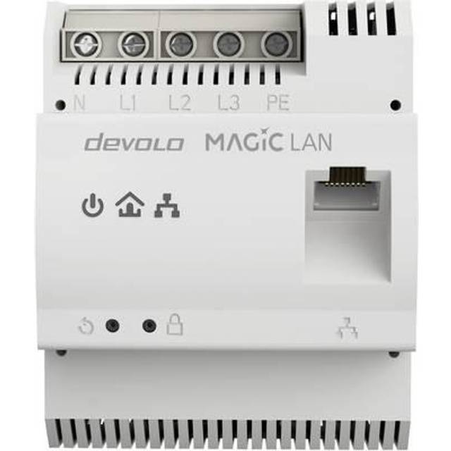 Devolo Magic 2 LAN DINrail 2400 Mbit/s Ethernet LAN White 1 pc(s)