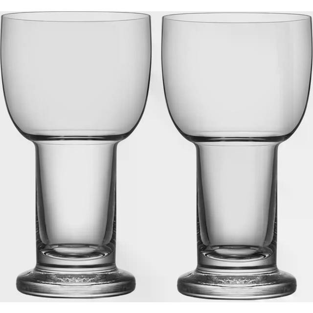 Kosta Boda Picnic glass 48cl 2-pack Clear