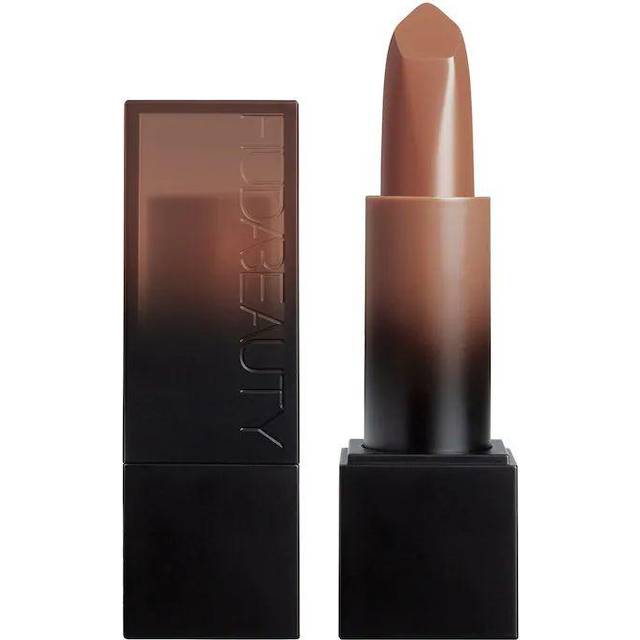 Huda Beauty Power Bullet Cream Lipstick In Brown Goal Digger, 3 Grams
