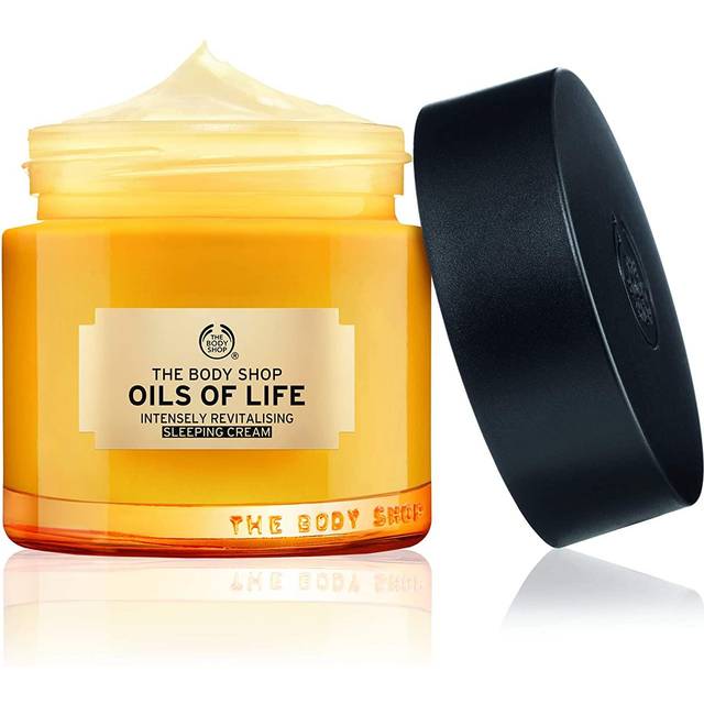 The Body Shop Oils Of Life Intensely Revitalising Sleeping Cream 80ml
