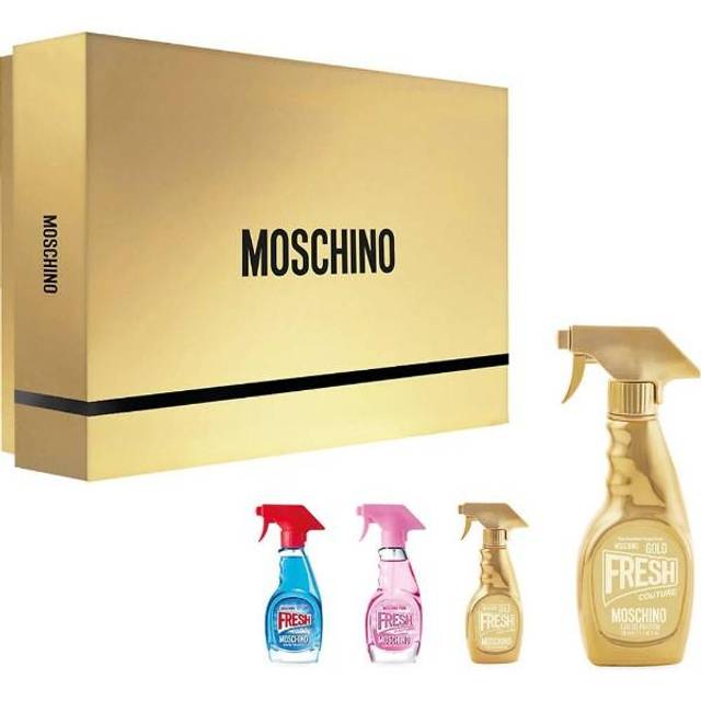 Moschino Fresh Gold Couture 50ml Edp + 3 X 5ml Minature Gift Set