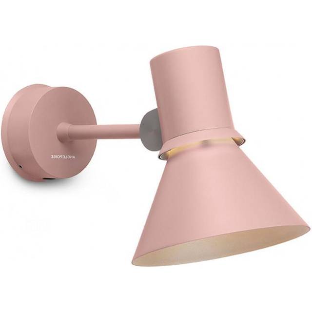 Anglepoise - Type 80 Wall Light Matte Black, With Cable/Plug, Incl. LED 6W MAX 10W E27 600lm, 2700K IP20 - Sänglampor - Sir Kenneth Grange - Svart