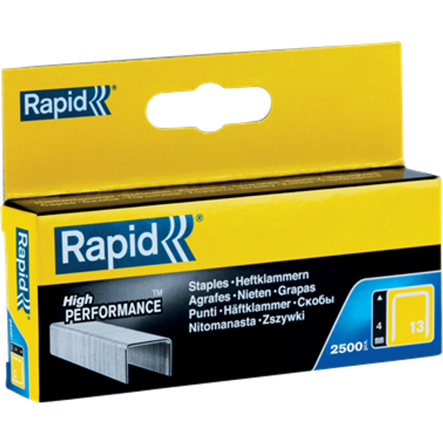Rapid No. 13 Finewire Staple 4 mm