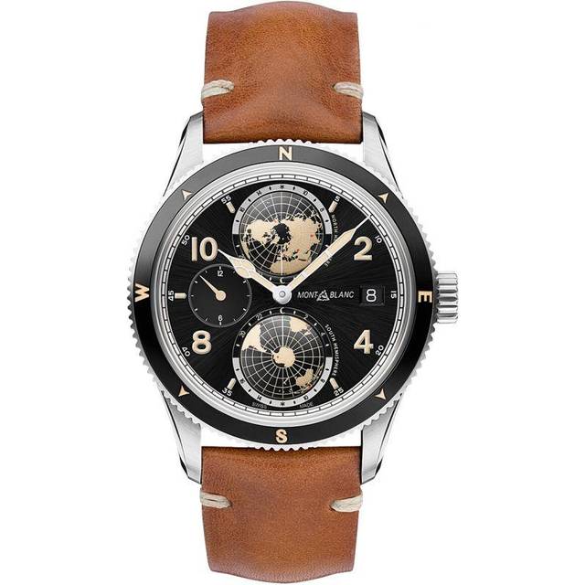 Montblanc Herrenuhr 1858 119286 - silber