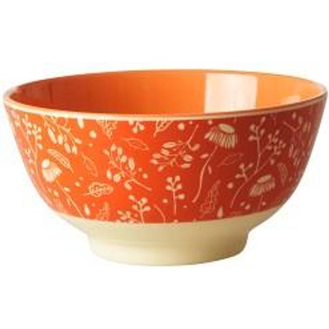 RICE Rice melaminskål medium Fall flower - Beige
