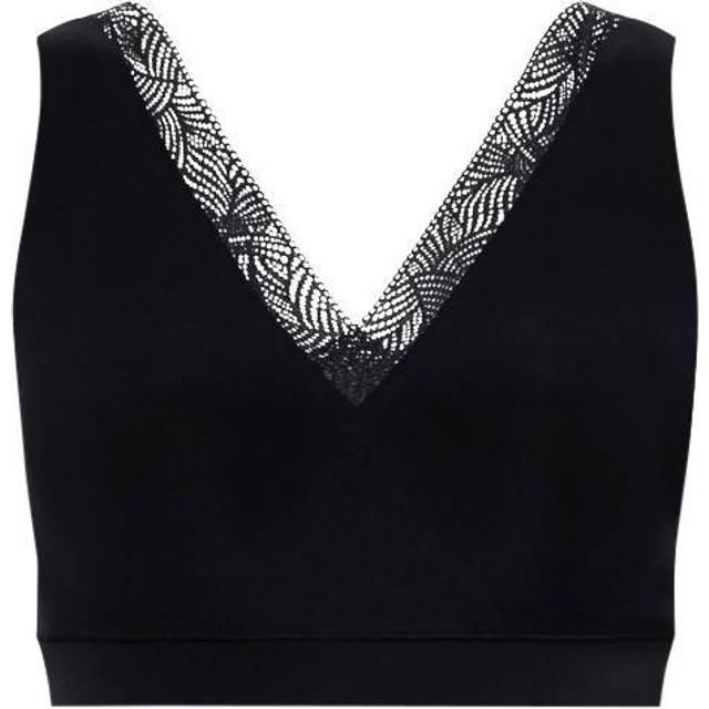 Chantelle Womens SoftStretch Wire Free Bra - Black Polyamide - Size X-Small/Small